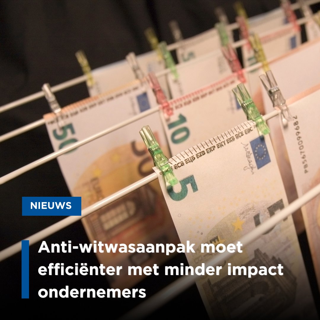 De aanpak van #witwassen schiet te kort. VNO-NCW en MKB-Nederland hebben een #actieplan opgesteld om de aanpak drastisch te verbeteren en de negatieve gevolgen voor ondernemers te beperken. Lees hier ⤵️meer over het actieplan: vno-ncw.nl/nieuws/anti-wi…