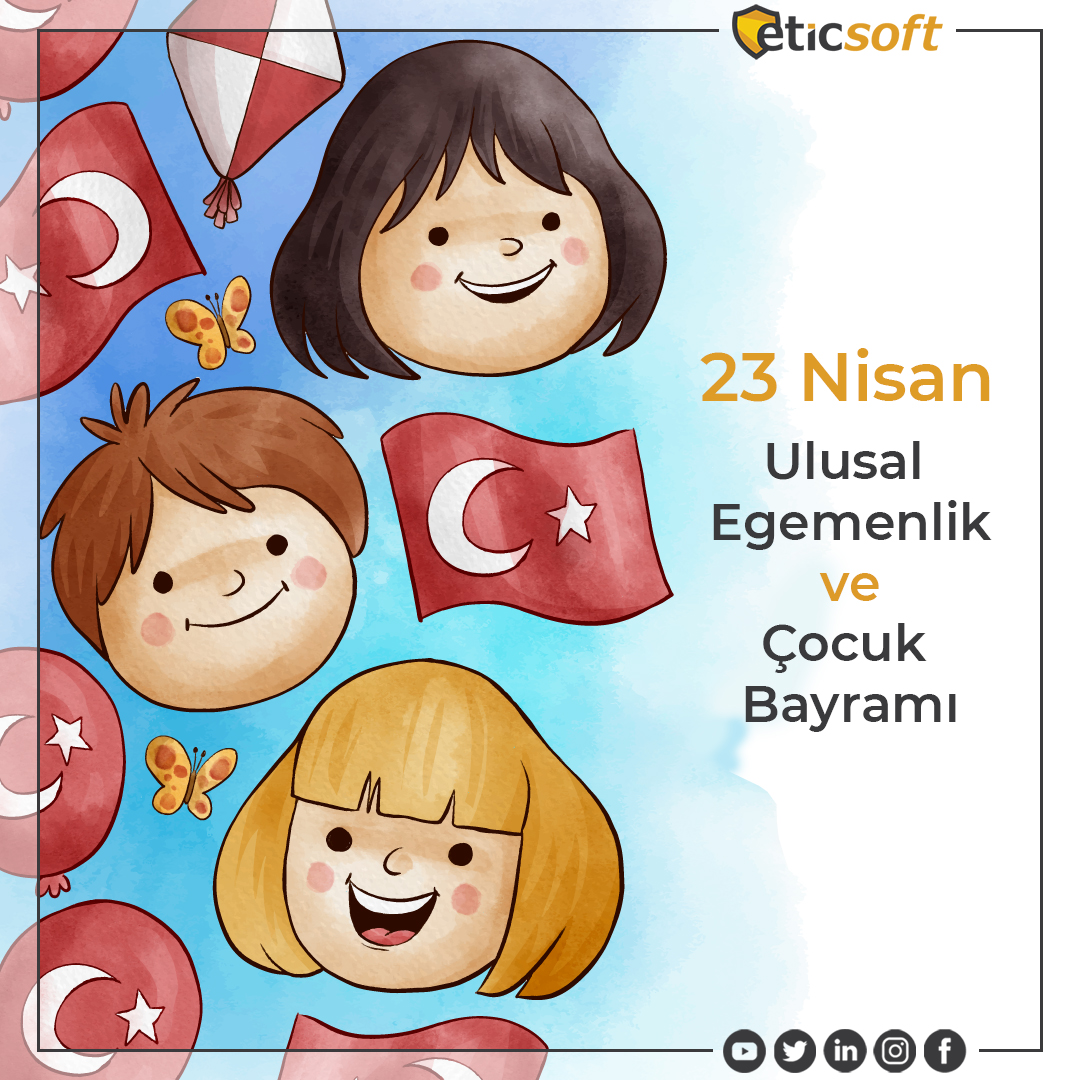 Geleceğimizin umudu olan bütün çocuklarımızın 23 Nisan Ulusal Egemenlik ve Çocuk Bayramı kutlu olsun 🥰

#23Nisan 
#23NisanUlusalEgemenlikveCocukBayramı 
#UlusalEgemenlikveÇocukBayramı