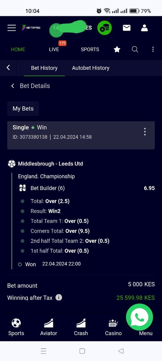 💥BOOM🥳🥳CONGRATULATIONS Bet builder moja jana ikajipa tena🤲 As long as we don't miss a win in a day, we are on the correct path. Keep it #BETAFRIQ ✅