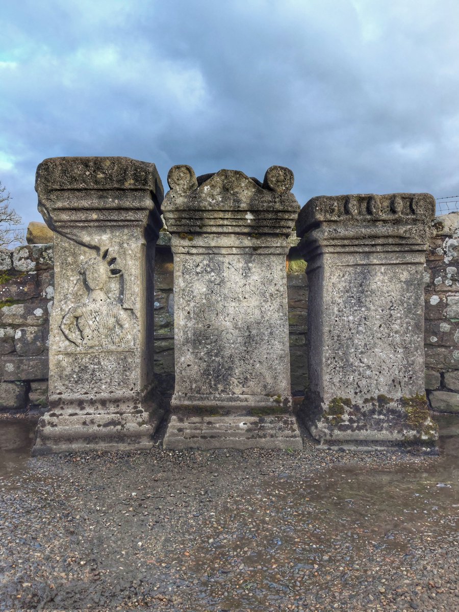 Today I'm in First-Aid at Work  so here's a quick pic of the Temple of Mithras at Brocolitia along #hadrianswall #nationaltrail