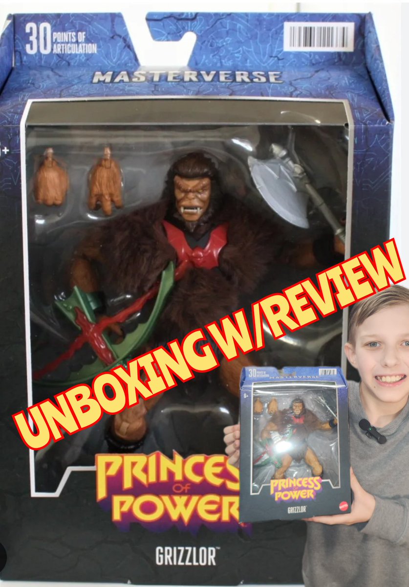 FOR ANOTHER MO-TUESDAY TMNT X MOTU @target exclusive #slacker figure unboxing 7 am pst & a @masters @mattel #masterverse older video that been sitting stores of #grizzlor 715am pst double Mo-tuesday next week tmnt x motu moss man