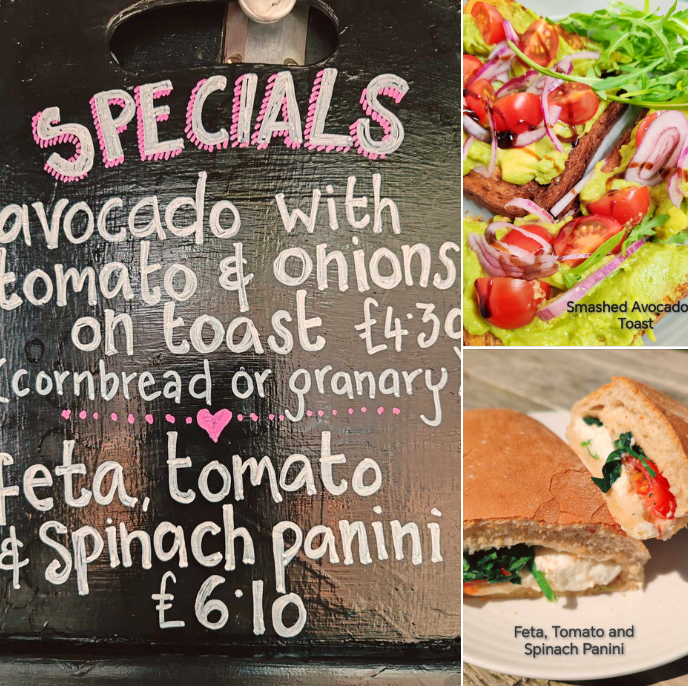 🥪🥪 #Spring Specials On Sale: ★ Avocado With Tomato & Onions On Toast (Cornbread or Granary). ★ Feta, Tomato & Spinach Panini. Have with #Tea or #Coffee & a #Homemade #Cake! Open in @Ecclesallwoods: Tues-Sun / 10am-4pm. @ParksSheffield @theoutdoorcity #SheffieldIsSuper