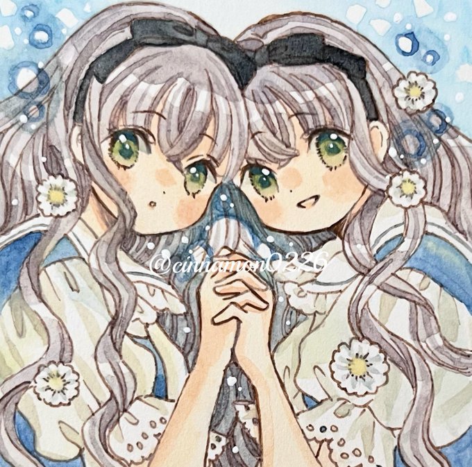 「姉妹 双子」のTwitter画像/イラスト(新着)｜3ページ目