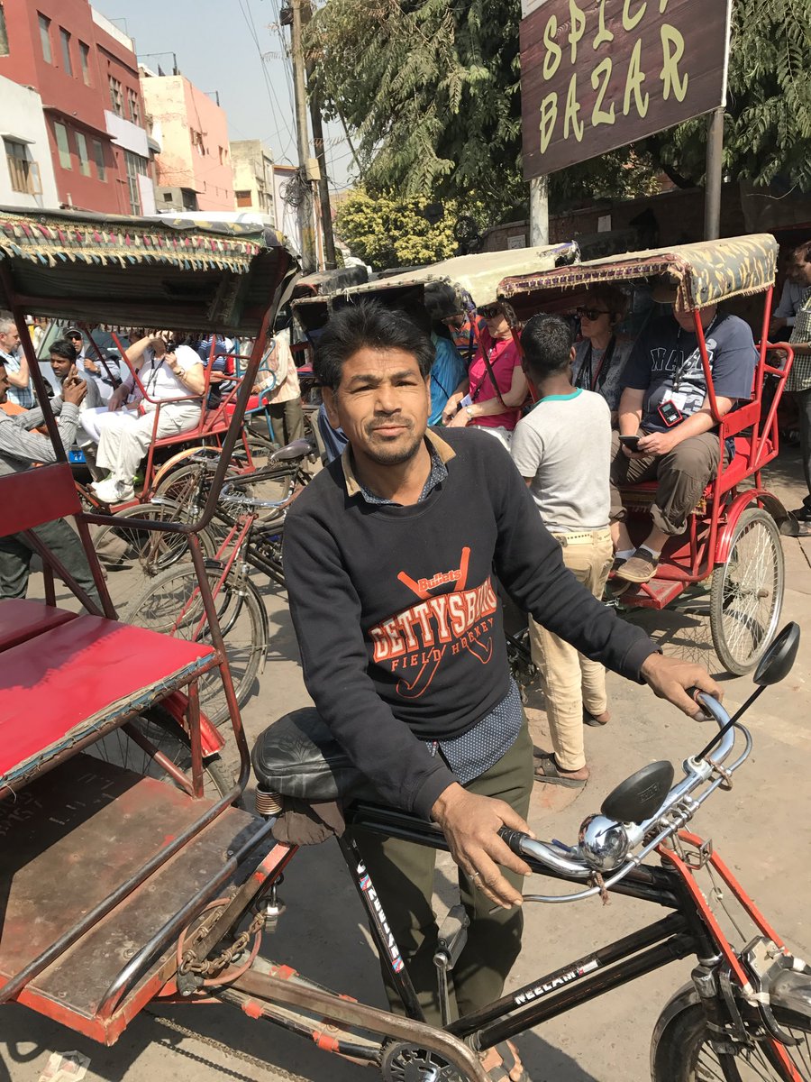 @DailyPicTheme2 This gentleman was very #hardworking peddling me round New Delhi on his rickshaw. #DailyPictureTheme