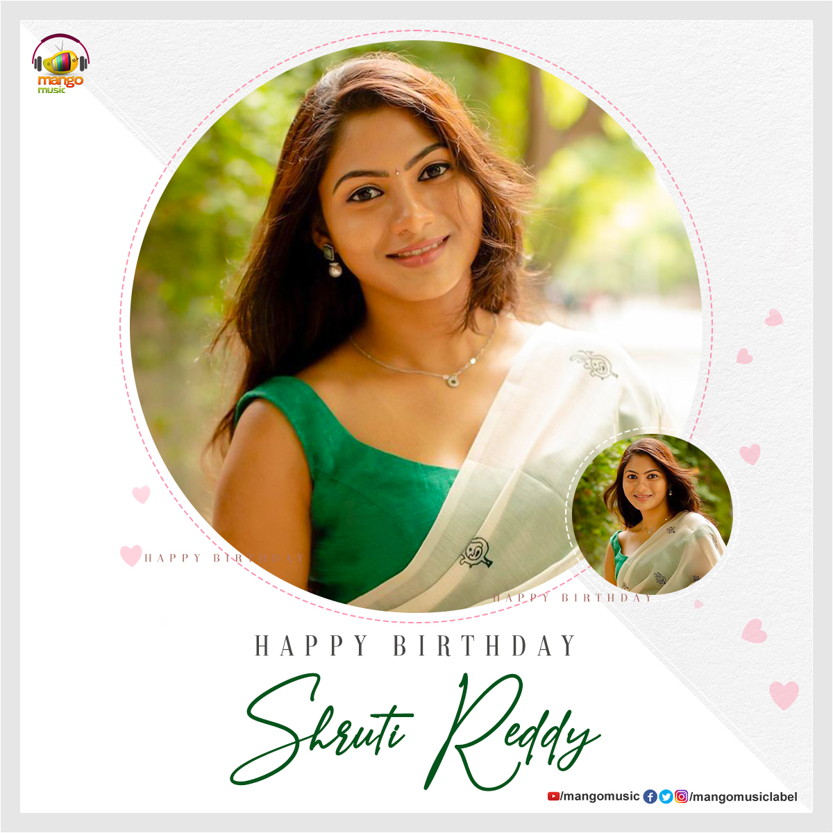 Wishing a very Happy Birthday to the gorgeous #Shrutireddy! 🎂

May your year ahead be filled with joy, laughter, and success!❤️

#HBDShrutiReddy