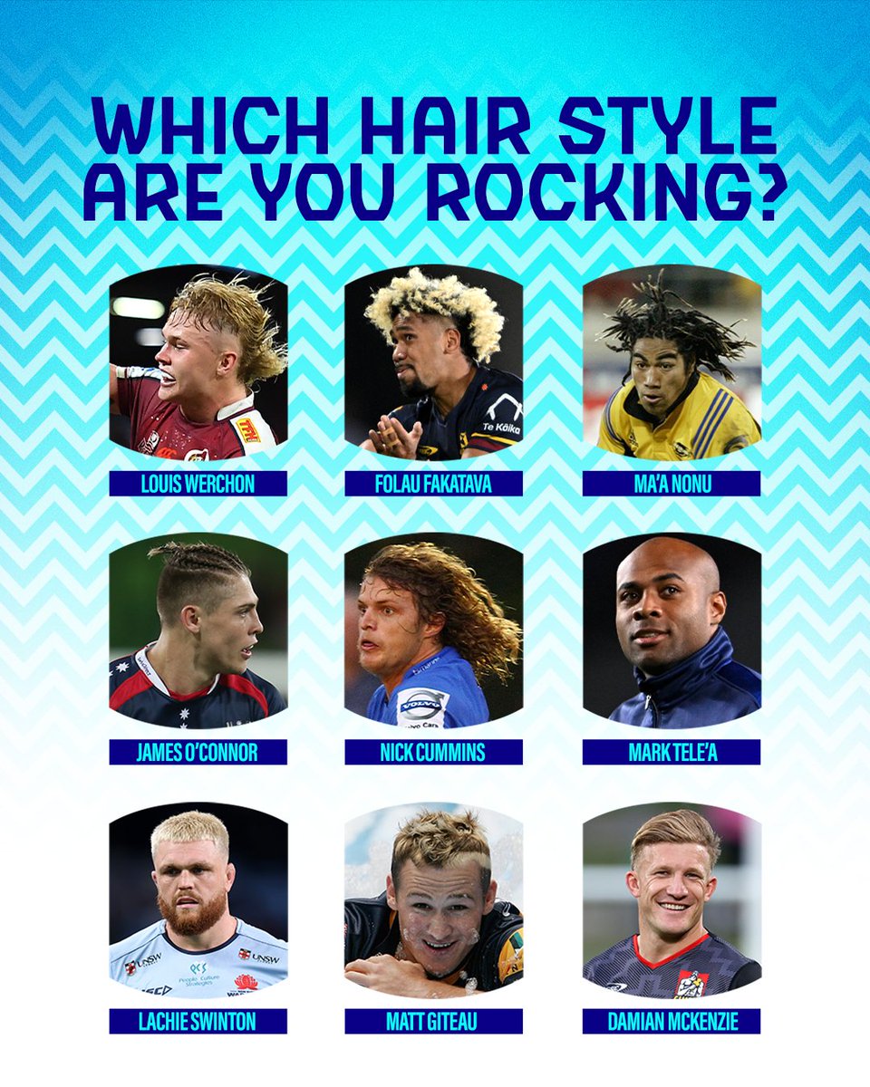 Fresh cuts ✂️ Which #SuperRugbyPacific hairstyle are you picking?