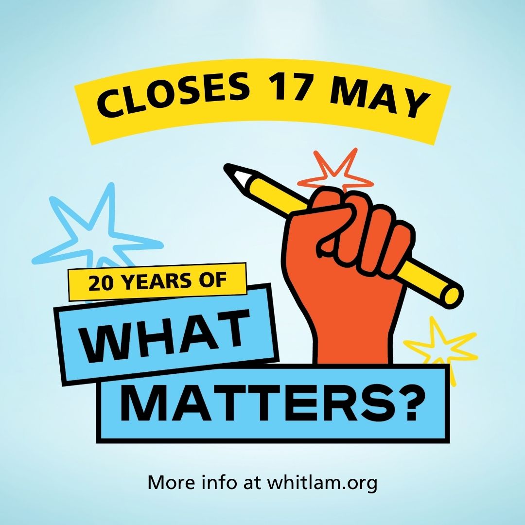 Time is running out to submit your entries for the What Matters? Writing Competition! This is your chance to amplify the voices of your students on topics close to their hearts. Entries close on 17/05, so make sure to submit yours today. @Whitlam_Inst