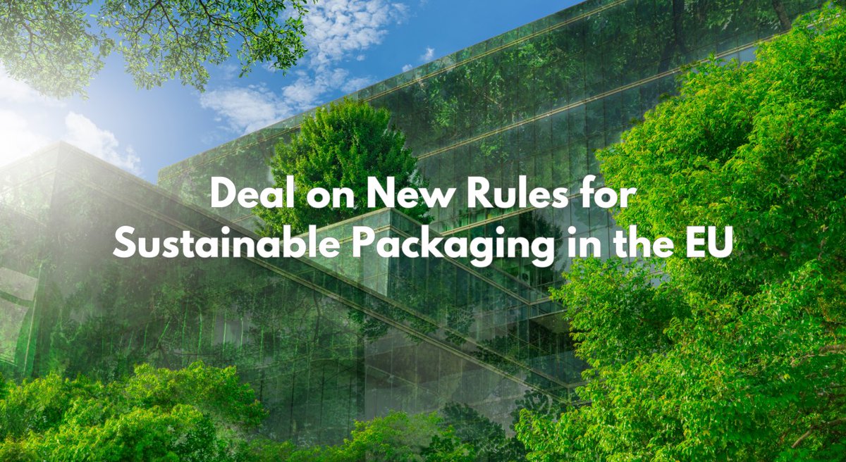 Banning the use of “forever chemicals” in the EU 

#sustainable #sustainability #circular #economy #packaging #singleuse #disposable #plasticfree #foodpackaging #ecofriendly

Read more: eco-singleuse.com/2024/04/23/dea…