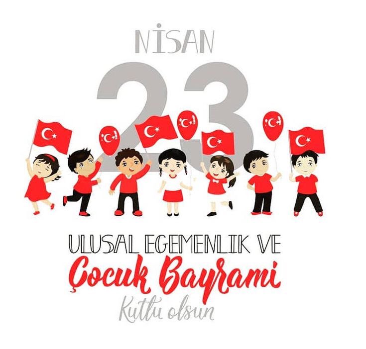 23 Nisan Ulusal Egemenlik ve Çocuk Bayramımız; başta sevginin, kardeşliğin, barışın ve umudun simgesi olan çocuklarımız olmak üzere yüce Milletimize ve bütün Türk dünyasına kutlu olsun... #Günaydın #HayırlıSabahlar #23Nisan #23NisanUlusalEgemenlikveCocukBayramı 🇹🇷🇹🇷🇹🇷