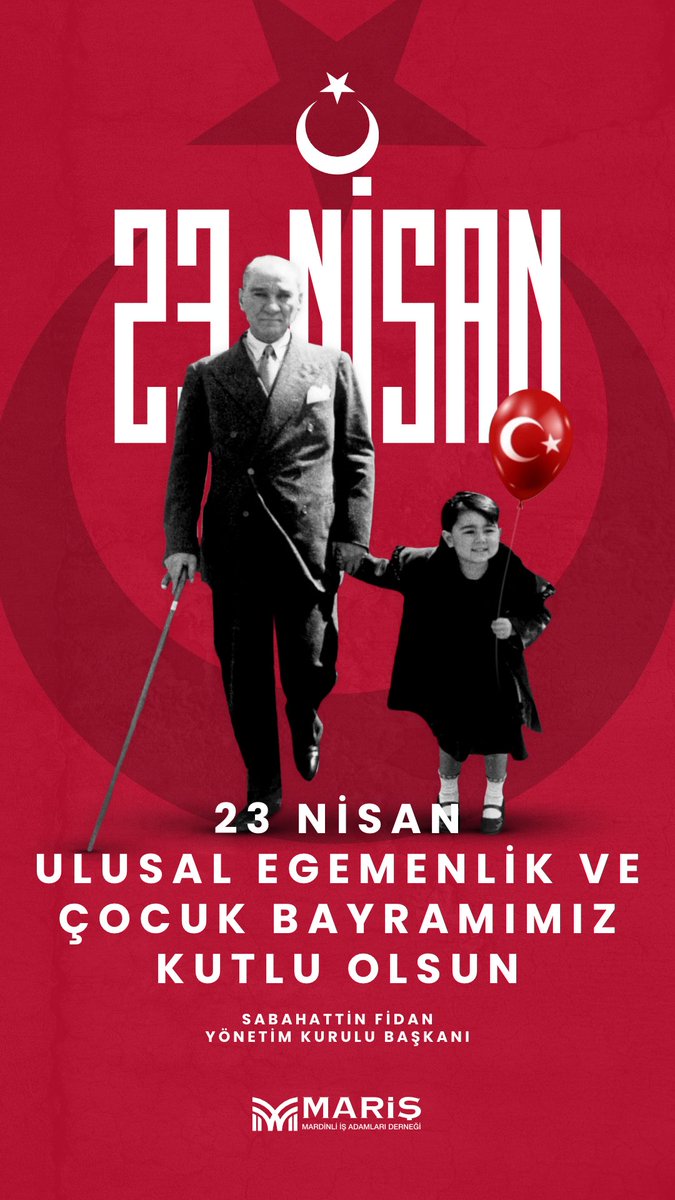 23 Nisan Ulusal Egemenlik ve Çocuk Bayramımız Kutlu Olsun.
