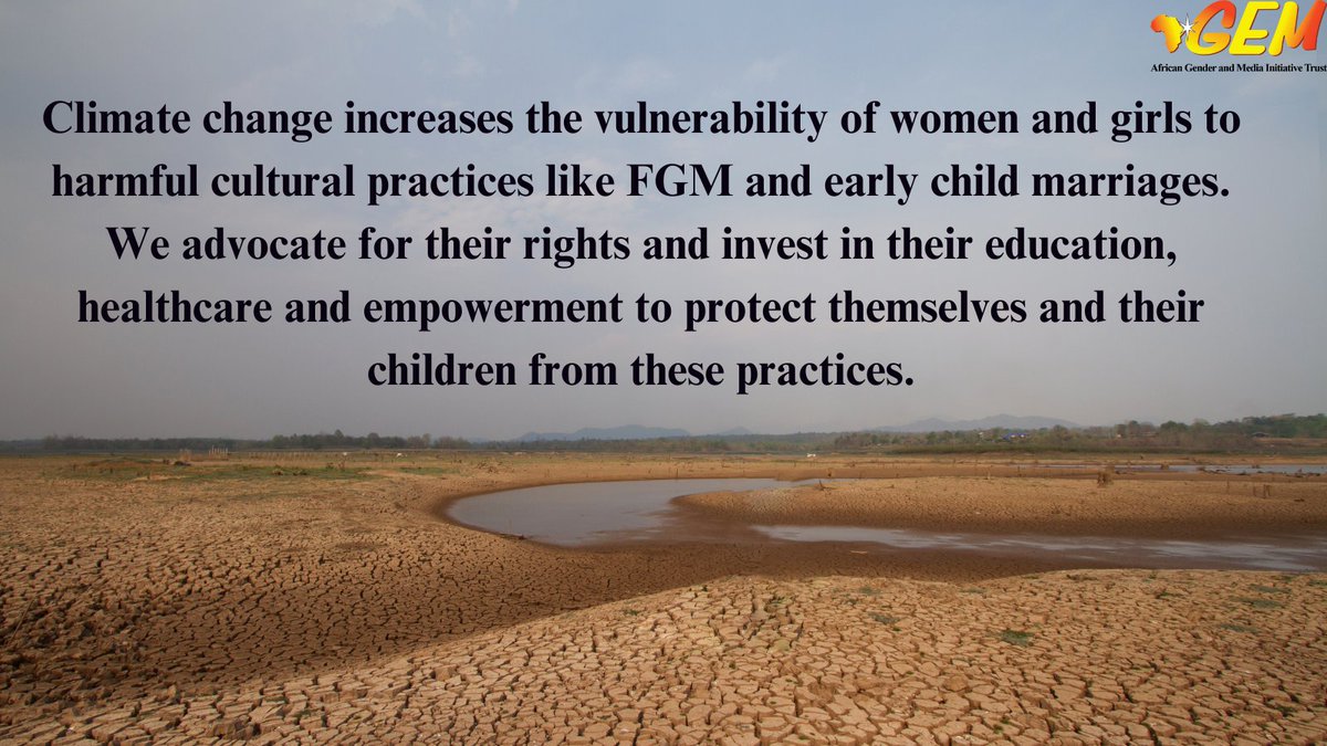 Climate change increases the vulnerability of women and girls to harmful cultural practices like FGM and early child marriages. We advocate for their rights and invest in their education, healthcare and empowerment to protect themselves and their children from these practices.
