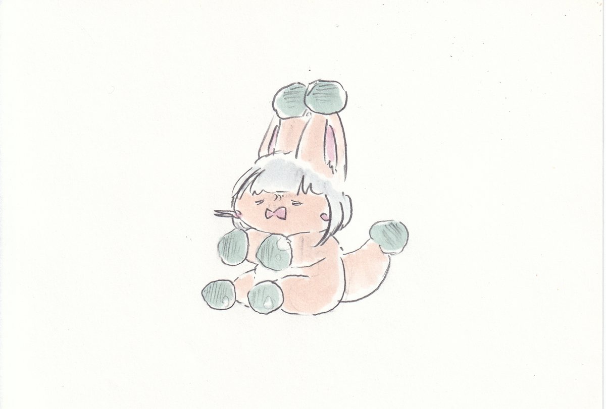 「シジミに全部挟まれたんなちゃん。#イラスト #メイドインアビス #シジミの日 」|けだまのイラスト