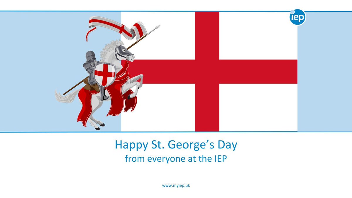 🏴󠁧󠁢󠁥󠁮󠁧󠁿 Happy St George's Day from everyone at the #IEP 🏴󠁧󠁢󠁥󠁮󠁧󠁿 myiep.uk @IEPInfo #Employability #EmployabilitySkills #IEP #Professional #Fellowship #Upskilling #Retraining #AlwaysLearning #Networking #Learning #Institute #StGeorgesDay #StGeorgesDay2024