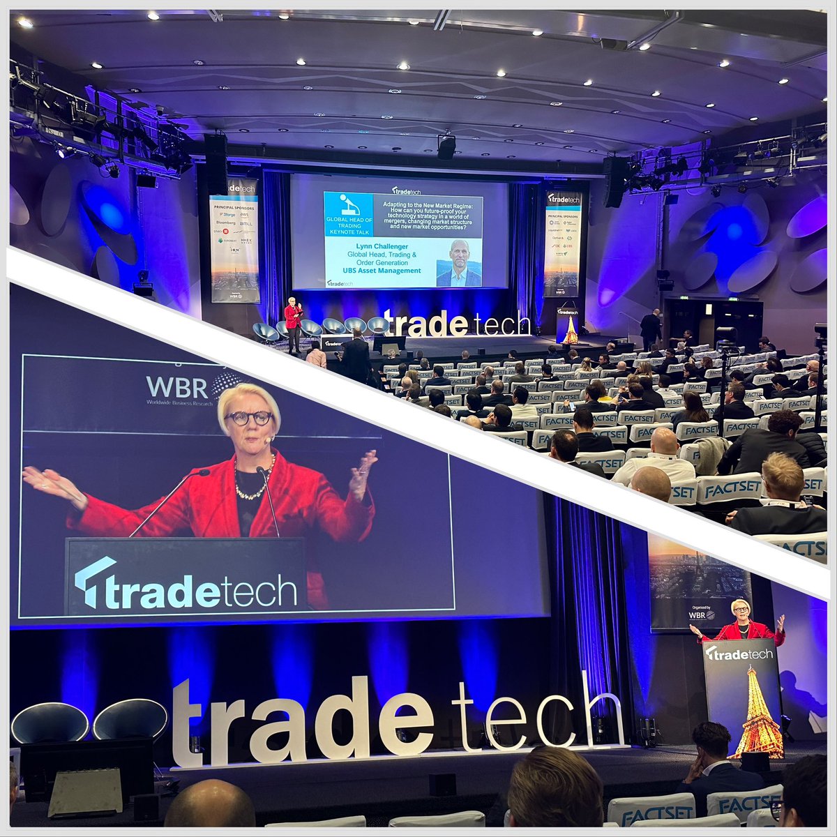 It is great to be back in Paris for another @tradetech. Our CEO and Conference Chair @streets_julia kicks off the event! We are looking forward to catching up with clients, industry partners and friends. #tradetech #tradetech2024