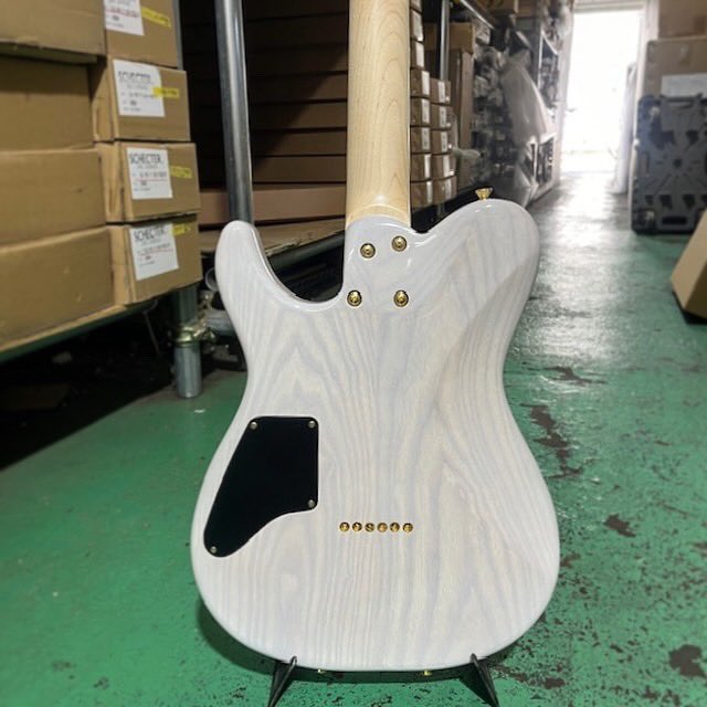 ギター Schecter KR-24-P90-FXD SCHECTER JAPAN KR-24-P90-FXD -Blonde w/Gold Parts- #クロサワ