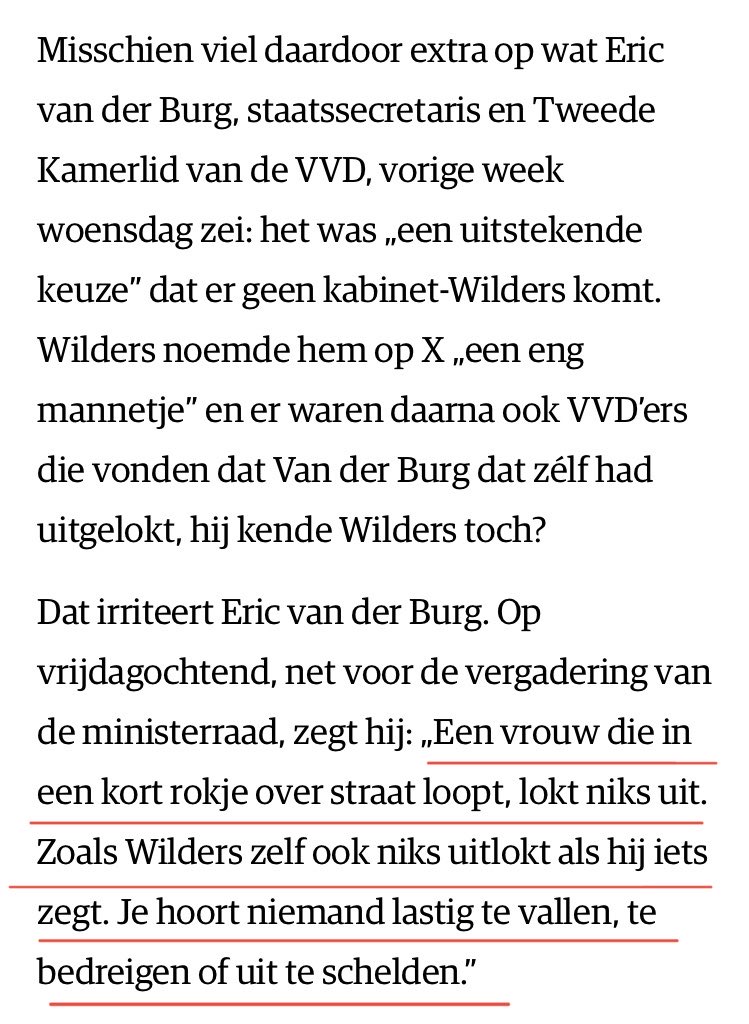 Hoe ⁦@ericvanderburg⁩zijn mede-VVD'ers een lesje vrijheid geeft. In column ⁦@pdekoning⁩
