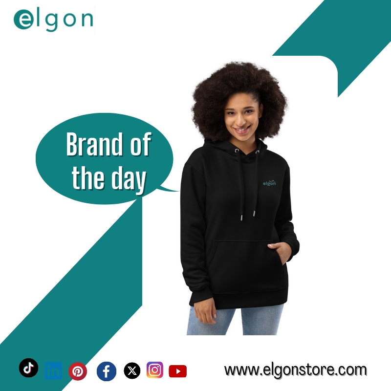 Meet the premium eco hoodie made of organic and recycled materials. With its comfortable fit, front pouch pocket, and double-layered hood.

elgonstore.com/index.php/prod…

#BeBoldBeBeautiful #BeBoldBeBeautiful #FashionForward #style #ootd #clothingbrand #fashionista
