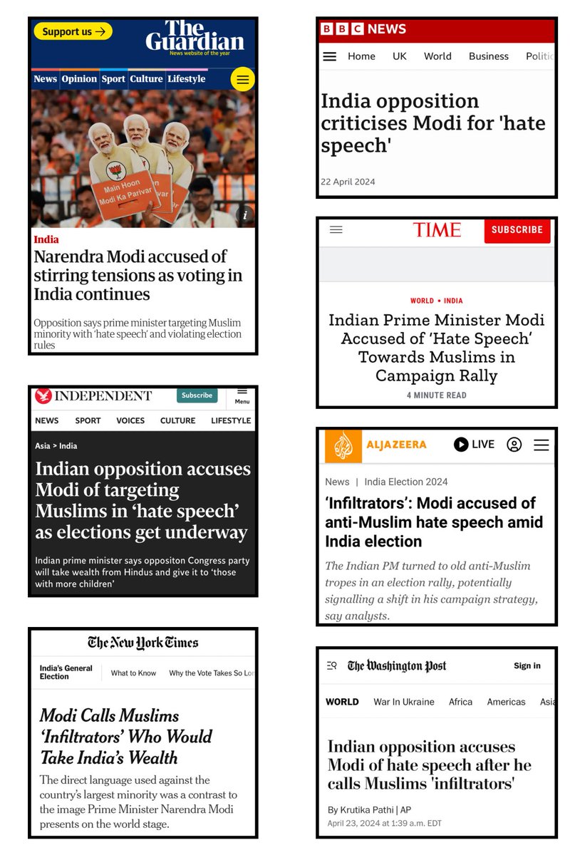 DearthOfSid's tweet photo. Look who’s back in the western media. 

India’s shame. https://t.co/f5FeJ9yf6k