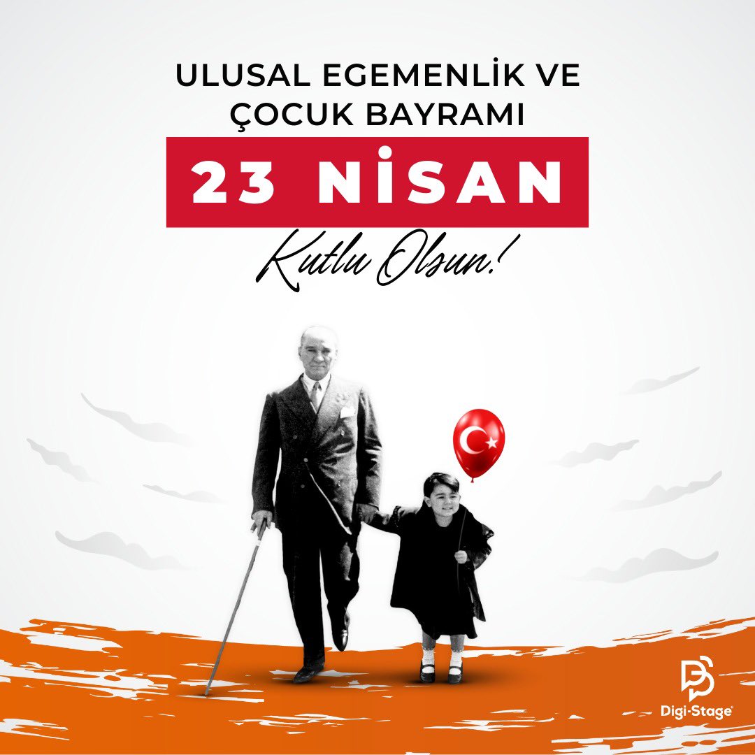 23 Nisan Ulusal Egemenlik ve Çocuk Bayramımız kutlu olsun!

#23nisan