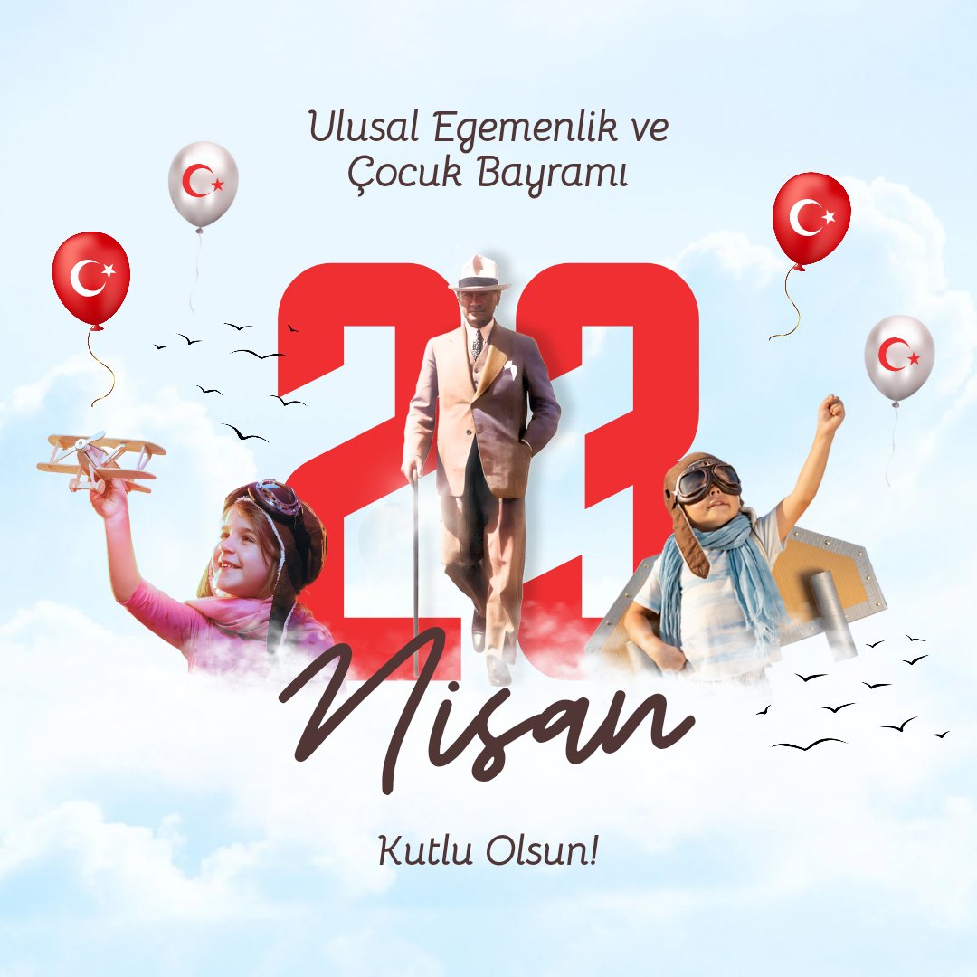 Geleceğimiz onlara emanet. Memleketinin kıymetini bilen, çalışkan, vicdanlı ve duyarlı büyükler olmaları dileğiyle #23Nisan2024 #UlusalEgemenlikveÇocukBayramı