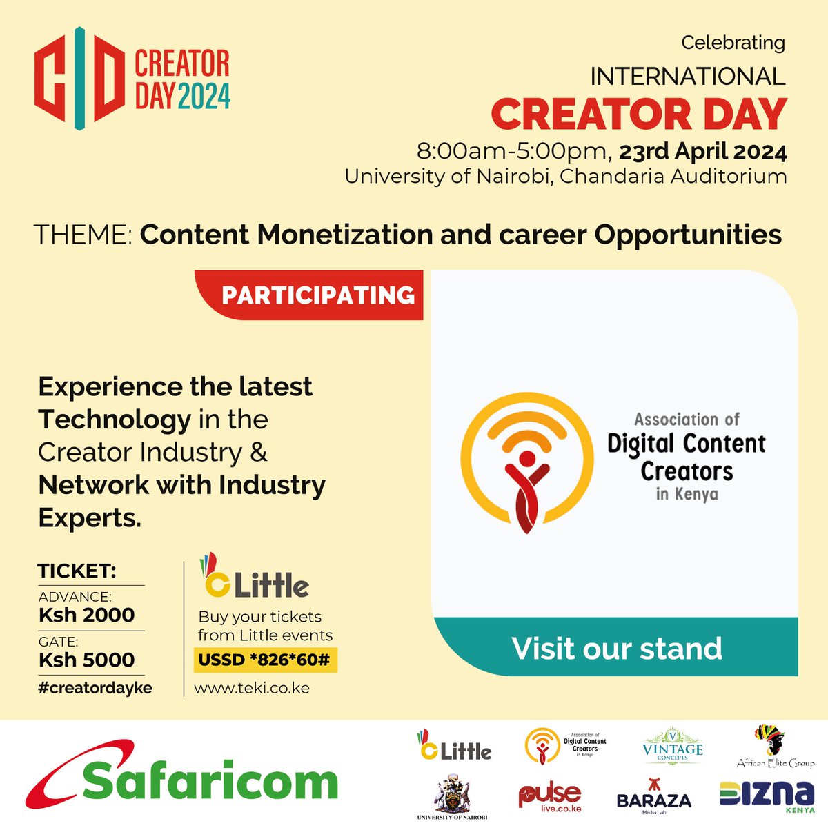 International Creator Day is not just about learning it's about building relationships and fostering a sense of community #CreatorDayKE