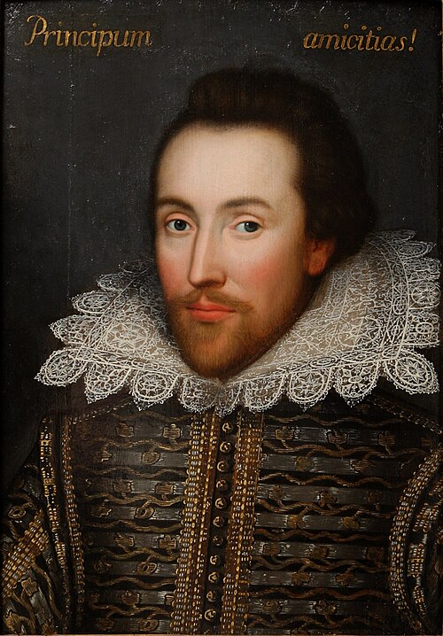 Happy Birthday, other Guvnor. Yes, it's the other portrait, but it's good to shake it up. Geddit? #Shakespeare #Cobbe #whowaswill #Baconians #Oxfordians #doesitmatter