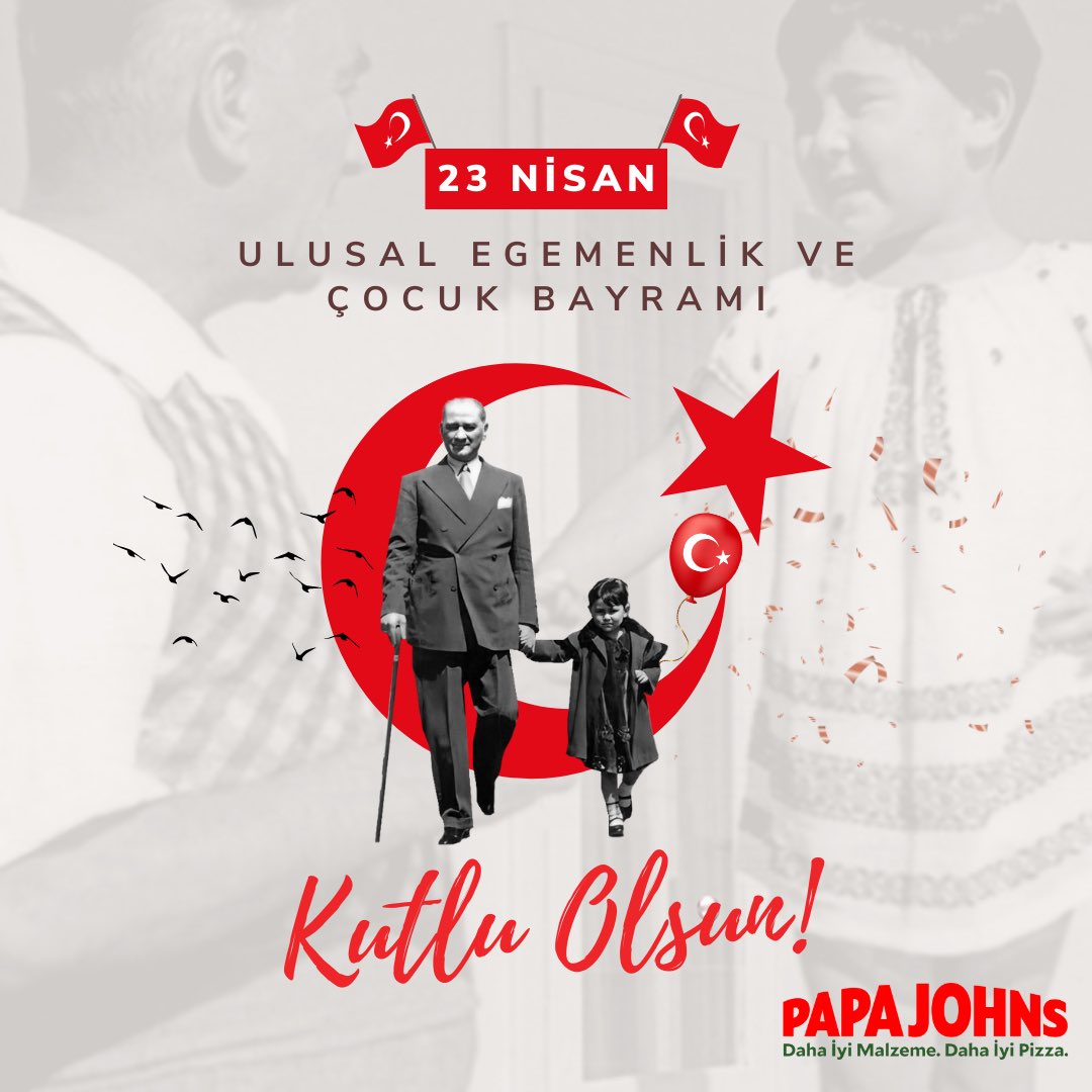 Geleceğimizin teminatı olan sevgili çocuklarımızın 23 Nisan Ulusal Egemenlik ve Çocuk Bayramı’nı ve TBMM’nin açılışının 104. yıldönümünü en içten duygularımızla kutluyoruz 🙏🏼🫶🏼

#23nisanulusalegemenlikveçocukbayramı #23nisan #23nisankutluolsun #23Nisan1920