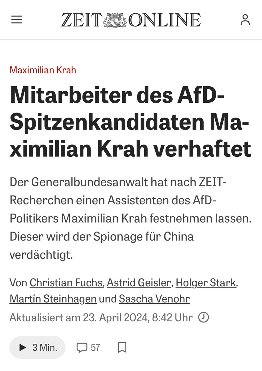 Die patriotische Partei AfD :-)