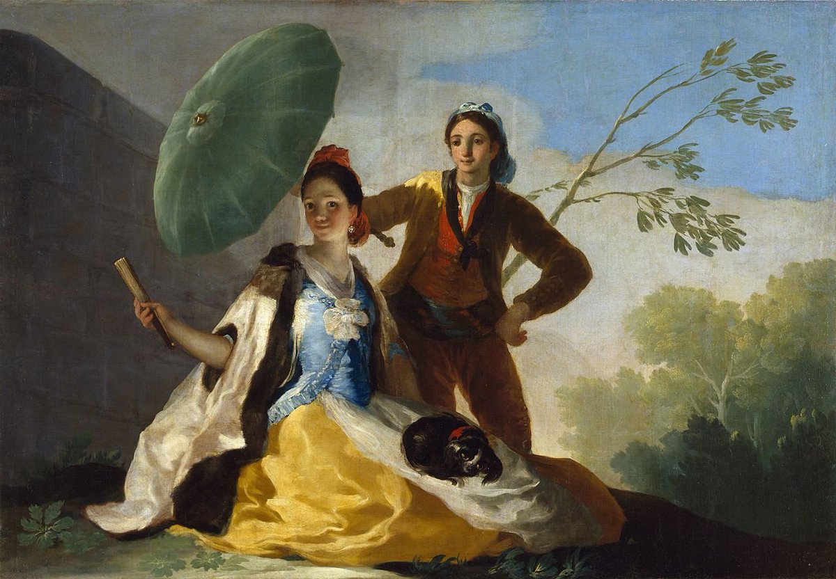 'El quitasol' del pintor Francisco de Goya.
