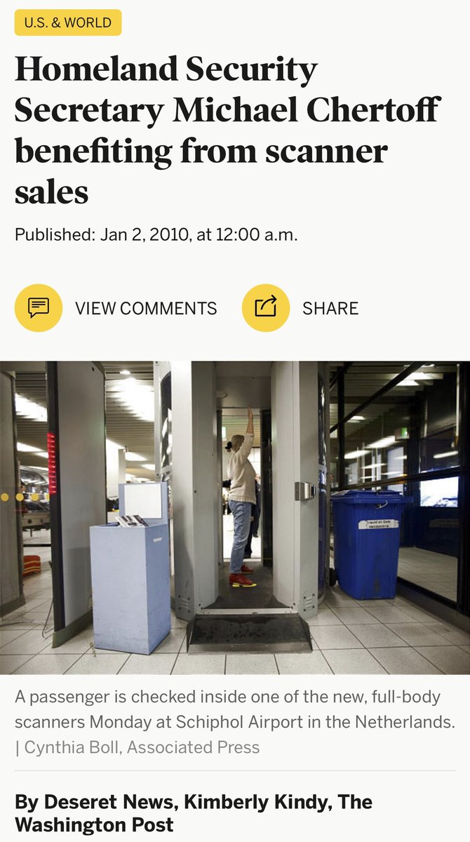 DannysInferno's tweet photo. Who launched several air transit "security" companies post 9/11?
🇮🇱🐀🇮🇱 #Chertoff
@KiwiDaveC @IsraelInstNZ @investigatemag @kaiviti_cam
#ShalomNewZealand @JulietMosesNZ
@NZFreeSpeech @1ComChronicle @marcdaalder @ashleychurchnz @SimonCourtACT @SouthPacific23 @IvoHDaalder https://t.co/kvyJqcYl1N