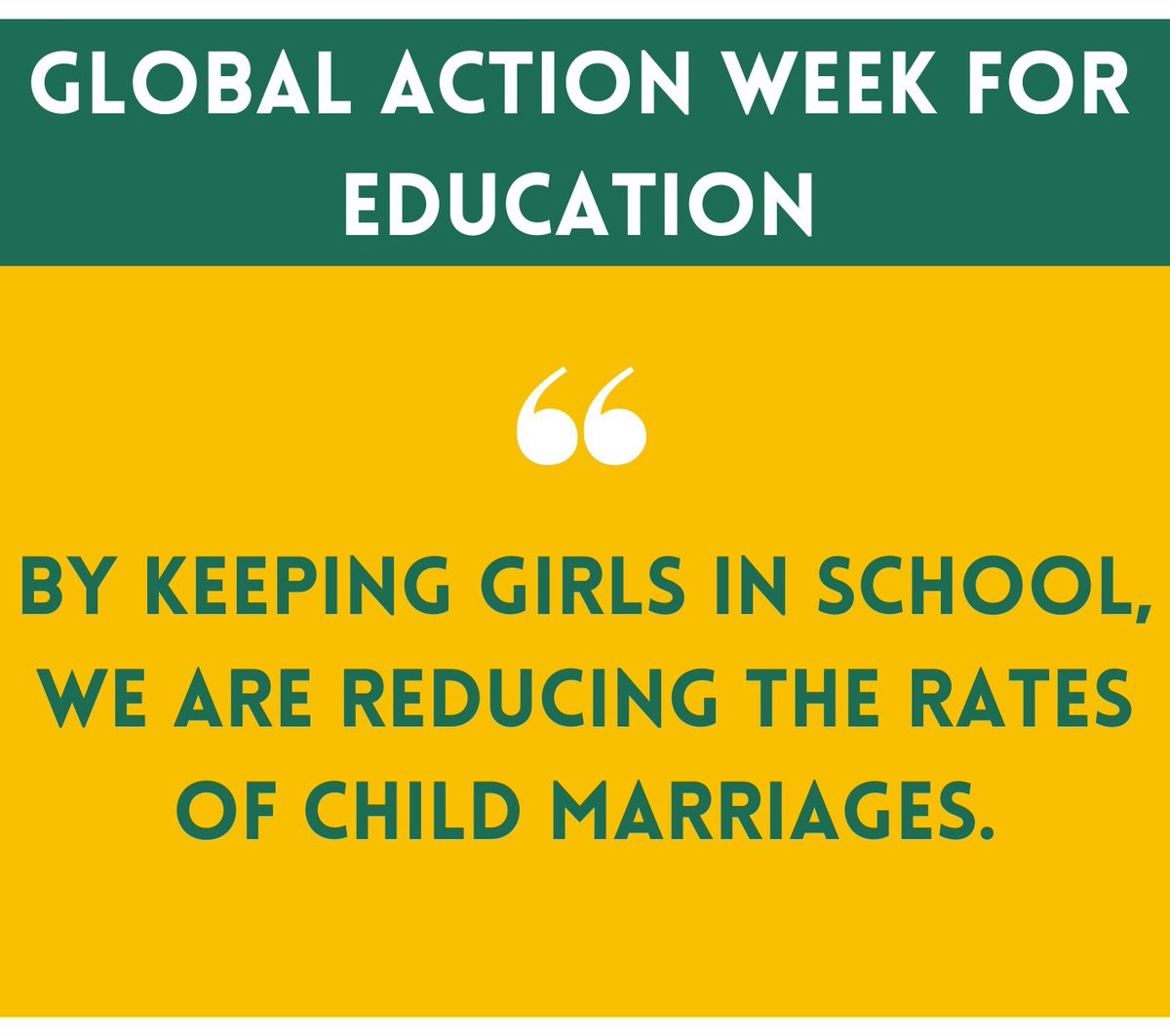 We are committed to ensuring that all girls in farming communities stay at school and live to realize their dreams.

#educationforall #girls #globalactionweek #FACET #TransformativeEducation