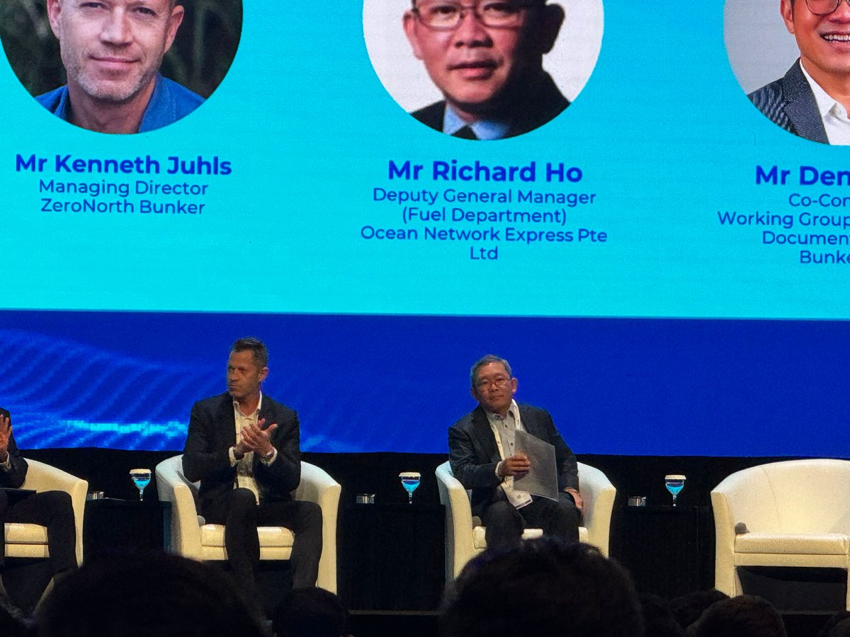 Last week, as part of Singapore Maritime Week, our Deputy General Manager of Fuel, Richard Ho, was on the Digital Bunkering panel. Alongside other industry leaders, they discussed its challenges & benefits such as greater efficiency, transparency, and crew safety. #asONEwecan