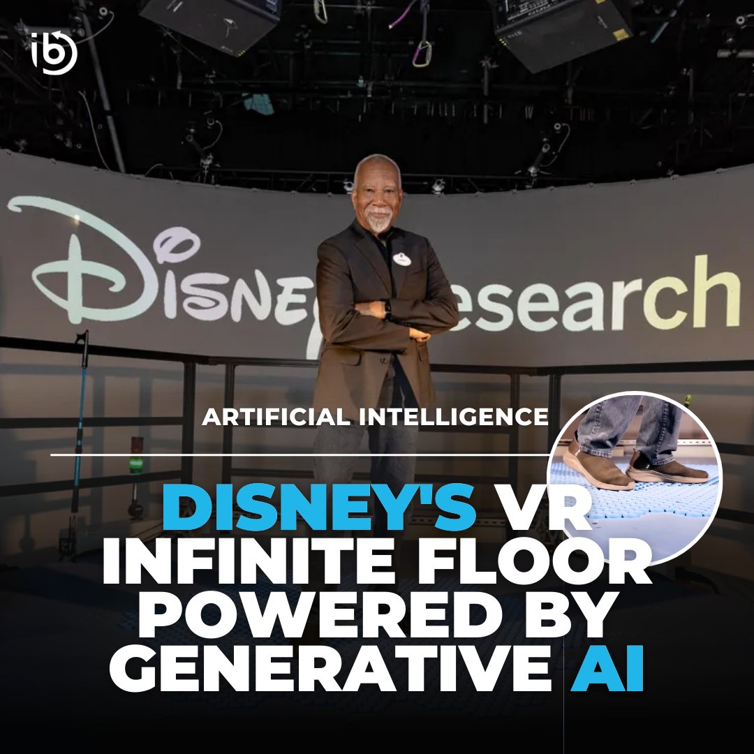 Disney shocked the world 👀👇
Its recent unveiling of the ‘HoloTile’ floor rocked the virtual reality (VR) landscape, introducing a technological marvel poised to revolutionize VR experiences.
#generativeai #aiartificialintelligence #programminglife #algorithms #aipowered