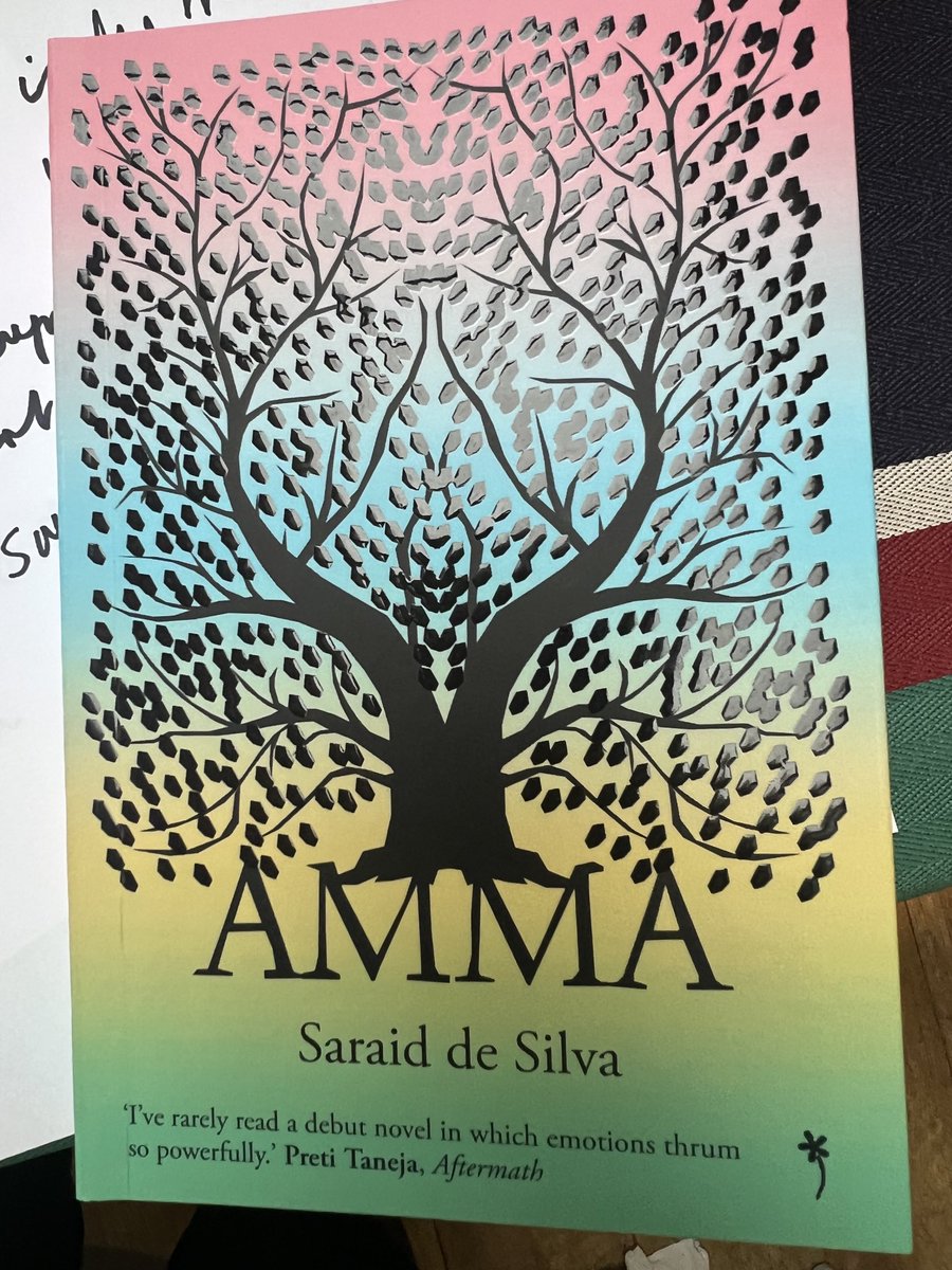 Brilliant to honour⁩ #Amma ⁦@LRBbookshop⁩ ⁦@ninamingya⁩. Key words ⁦⁦⁦@saraiddesilva⁩ on reclaiming & negotiating the long aftermaths of trauma: ‘Writing women who were able to be violent in response to things that happened to them really energised me’