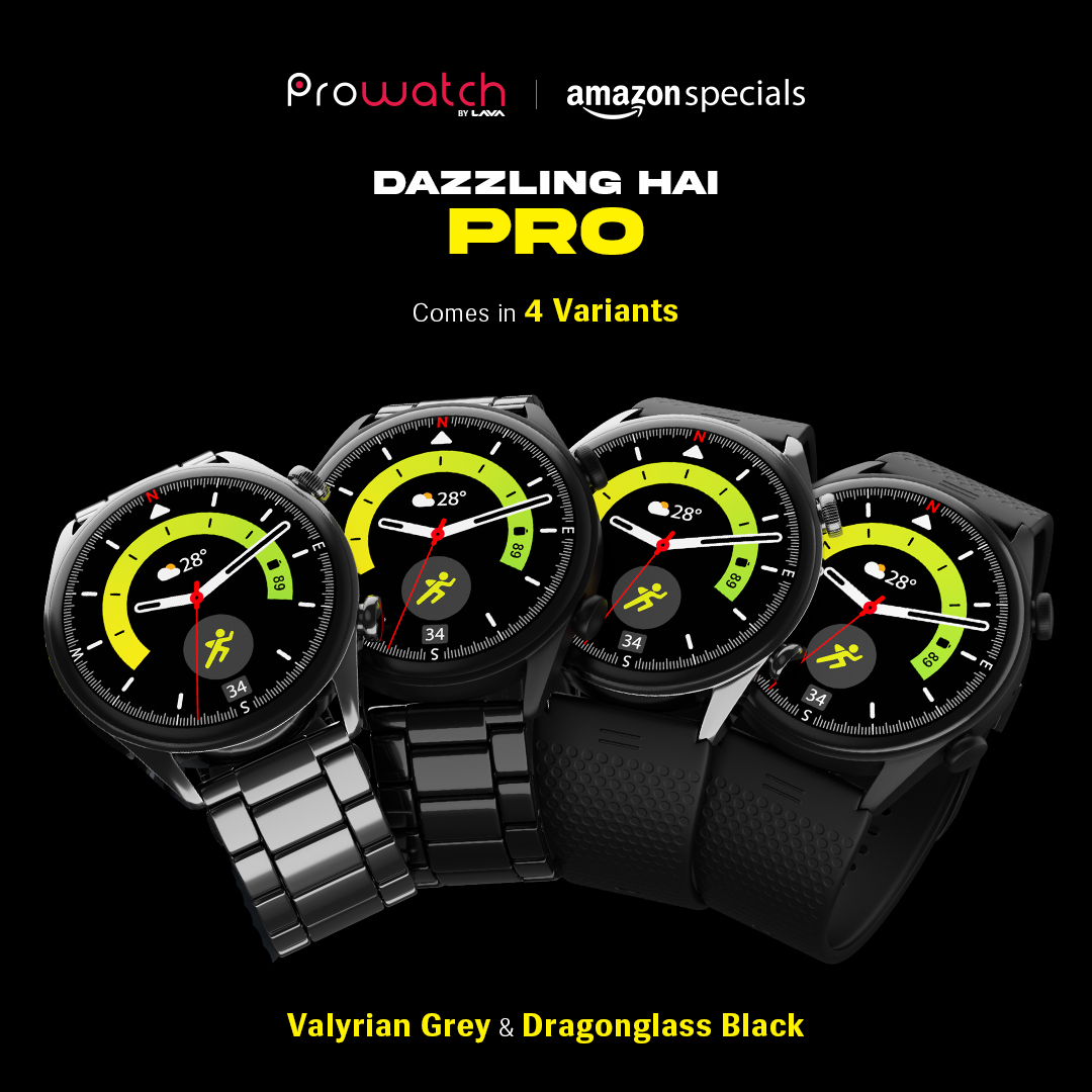 Prowatch comes in 4 variants and 2 colours - Valyrian Grey & Dragonglass Black

#ToughHaiPro #ProWatch #Prozone