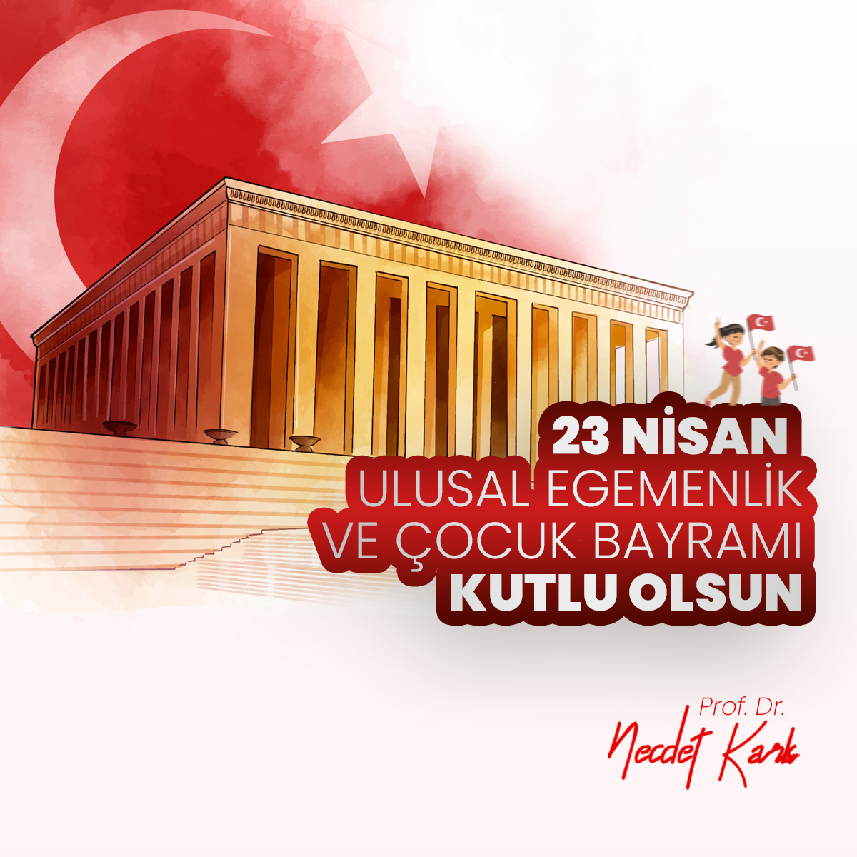profnecdetkarli's tweet photo. "Mustafa Kemal Atatürk'ün çocuklarımıza armağanı 23 Nisan Ulusal Egemenlik ve Çocuk Bayramı kutlu olsun!"

#23nisan #23nisanulusalegemenlikveçocukbayramı #23nisankutluolsun #23nisanulusalegemenlikveçocukbayramıkutluolsun #necdetkarli #profdrnecdetkarli https://t.co/5iL1c9GHFQ