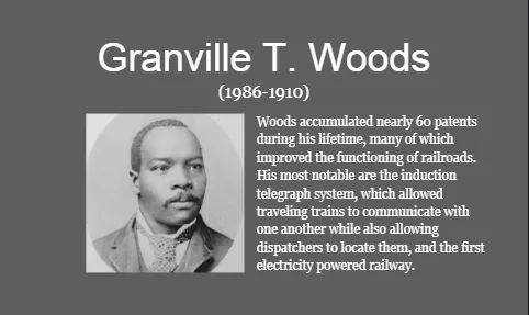 Happy Birthday Granville T. Woods #blackinventors #inventors #blackhistory #granvillewoods