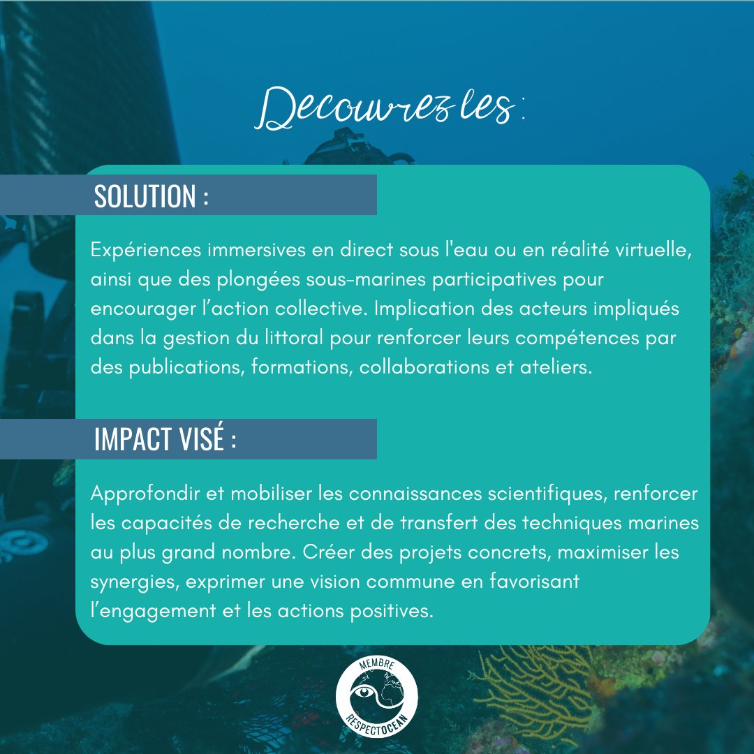 📣🌊[BIENVENUE] Nous sommes heureux d'accueillir un nouvel adhérent, Septentrion environnement , un Institut de recherche et de formation en écologie marine.
respectocean.com/septentrion/