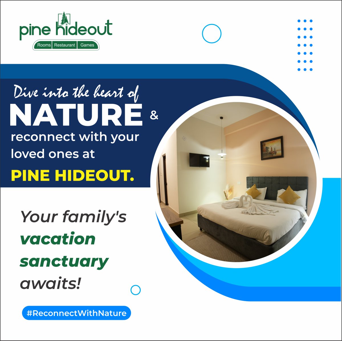 Dive into the heart of nature and reconnect with your loved ones at Pine Hideout. Your family's vacation sanctuary awaits! 

#ReconnectWithNature #FamilyRetreat #NatureEscape  #heartofnature #loved  #loved  #vacation #sanctuary #jammu #kashmir #kathua #billawar #sukralamata