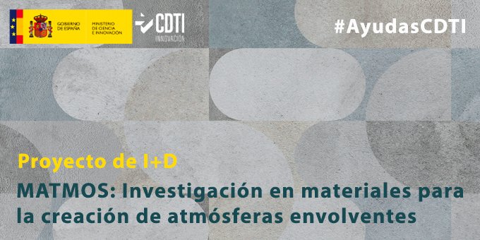 CDTI_innovacion's tweet photo. Promovemos la #innovación apoyando con #AyudasCDTI proyectos como MATMOS de #TorrecidGroup
🔸Investigación en materiales #cerámicos y #vítreos para la creación de #AtmósferasEnvolventes
👉https://t.co/LKqScdGn4p
ℹ️ Proyectos de I+D https://t.co/Y7rq55ebLP https://t.co/tM6xQjrmeS