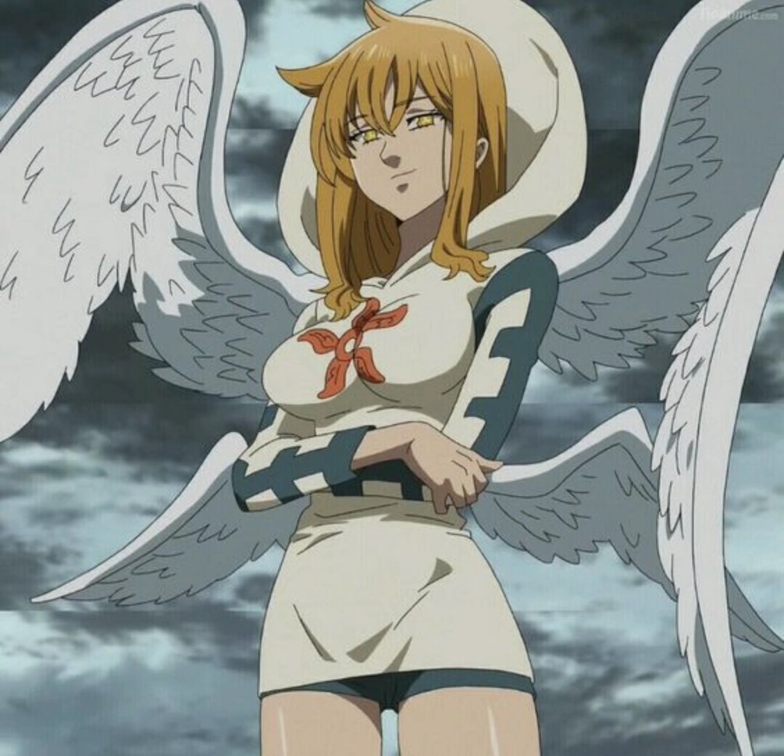 local_tribesman's tweet photo. @FoopanThia I think these two would also be pretty cool. Derrière on the left and on the right that is the adult form of the body one of the Arcangels inhabited for like an episode. Both are from the Seven deadly sins but you probably know that https://t.co/5cYwyra6kc