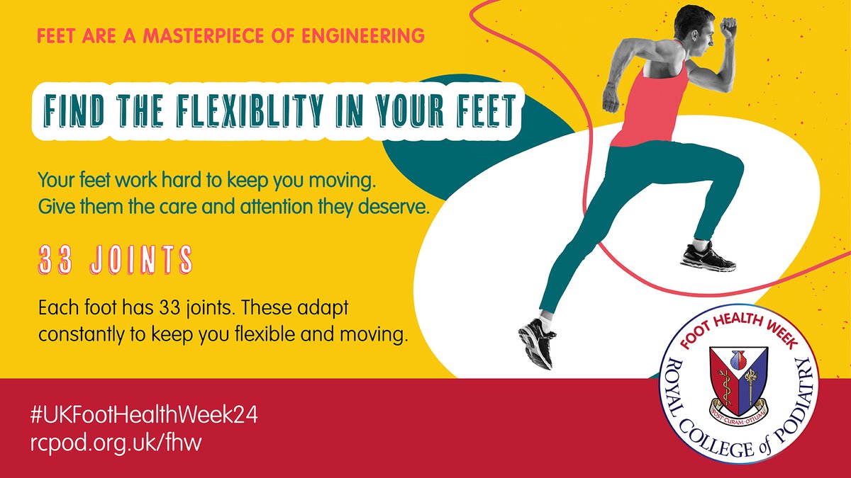 👣 Happy Foot Health Week! Let's show some love to our amazing feet! They're the unsung heroes keeping us on the move every day. 🌟 🐾

facebook.com/TheMobileFootC…

#Sunderland #Podiatrist #Chiropodist #UKFootHealthWeek24 #rcpod <a href="/RoyColPod/">Royal College of Podiatry</a>