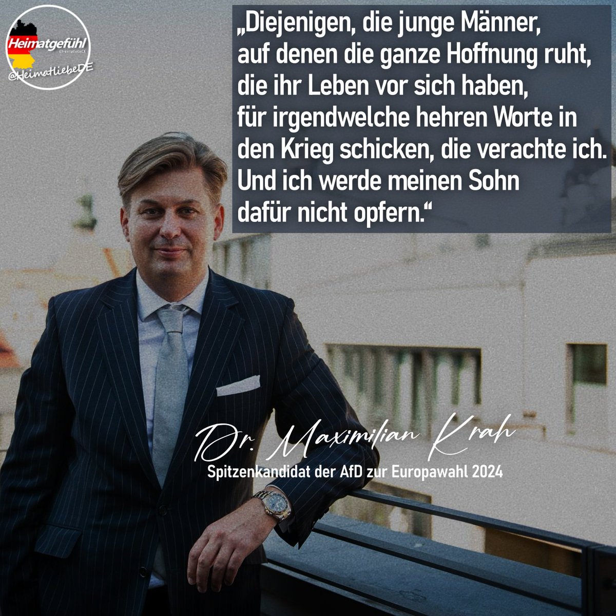 Seit über 30 Jahren spioniert 🇨🇳 unsere Wirtschaft aus. Bislang NULL Festnahmen. Aber ausgerechnet 7 Wochen vor der Europawahl wird ein Mitarbeiter von @KrahMax (Spitzenkandidat der AfD zur Europawahl) wegen MUTMAßLICHER Spionage festgenommen. Einmischung in Wahlen! #Krah