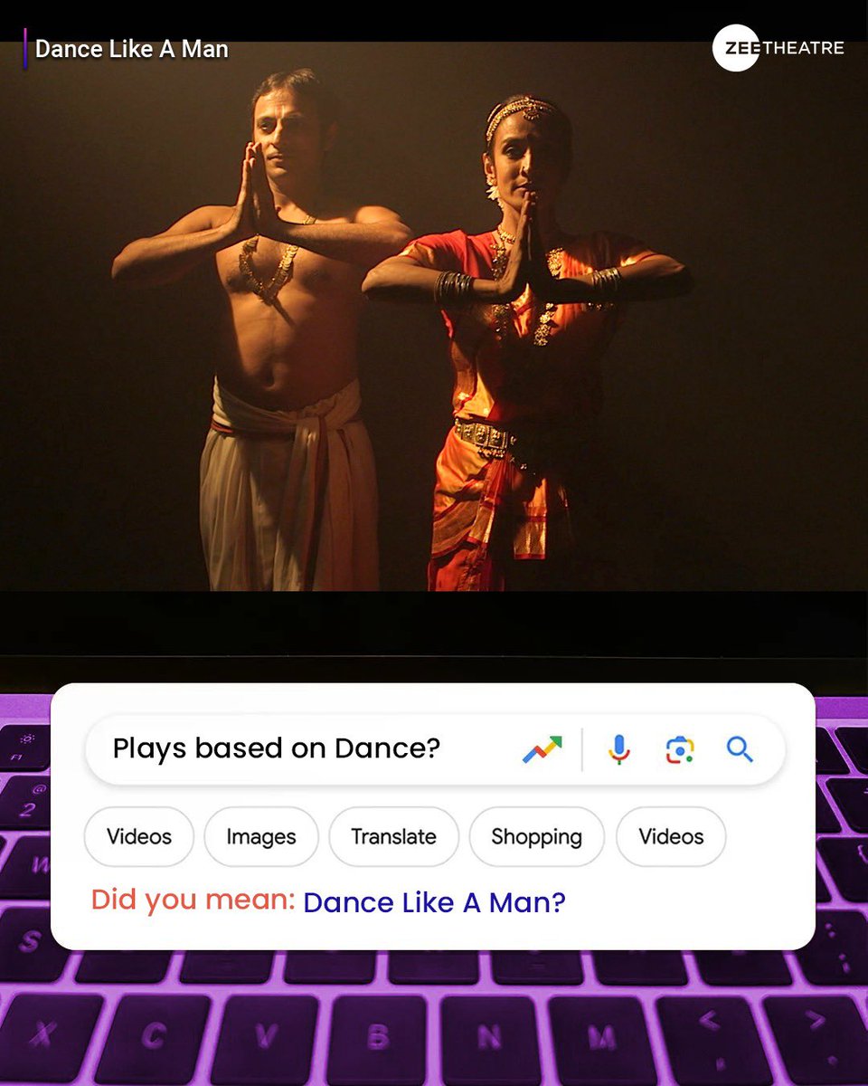 Seeking dance-themed entertainment? Look no further than “Dance Like a Man”! South Special Theatre | Dance like a Man on 28th April at 2pm & 8pm now available in Hindi, Telugu & Kannada on Tata Play Theatre Ch. No.330. ​ ​ #Teleplays #SouthSpecialTheatre #ZeeTheatre