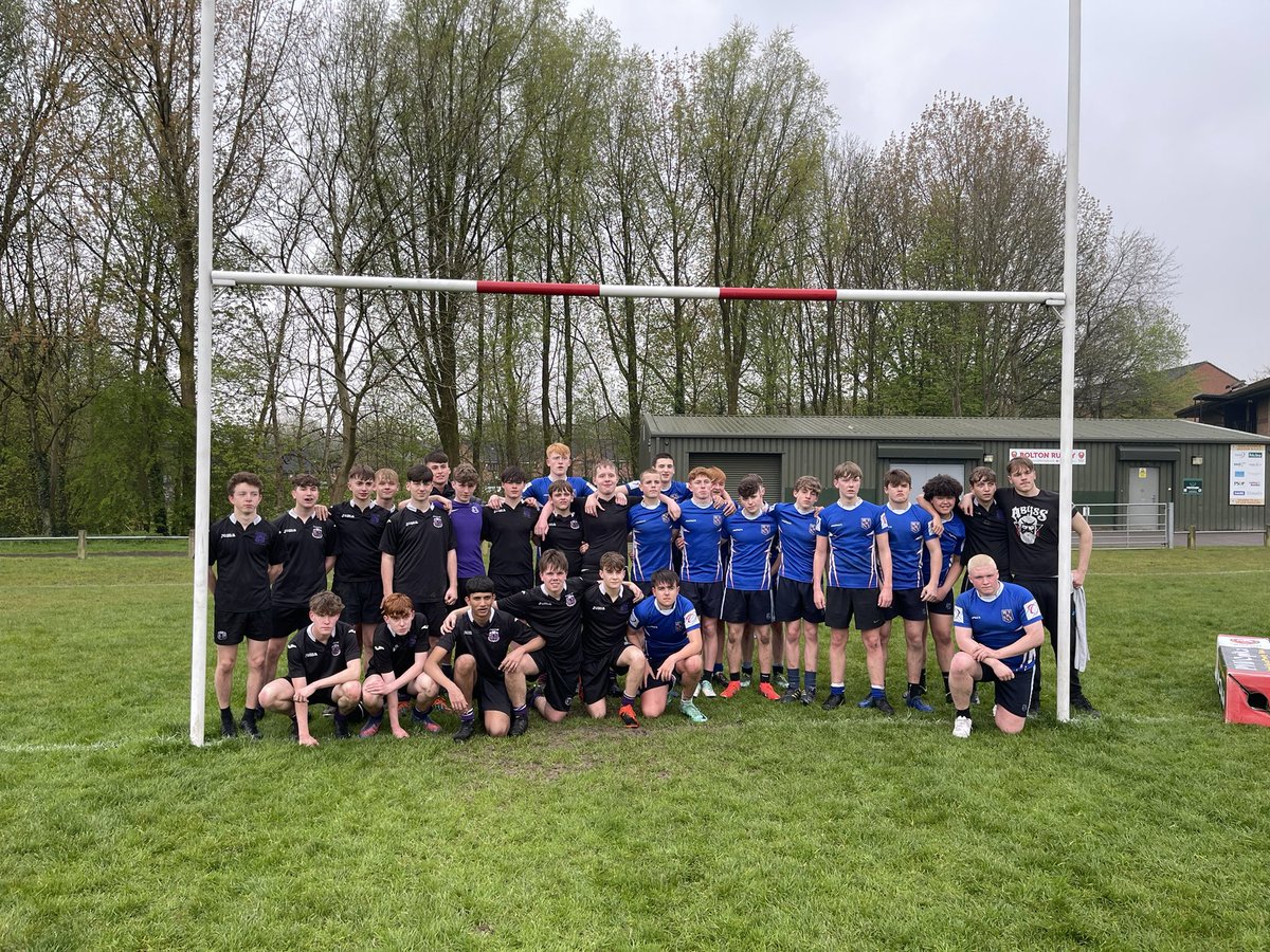 Brilliant game of rugby played by two attack focused teams from the Bolton Schools games between @ThornleighSLS & @WesthoughtonHS