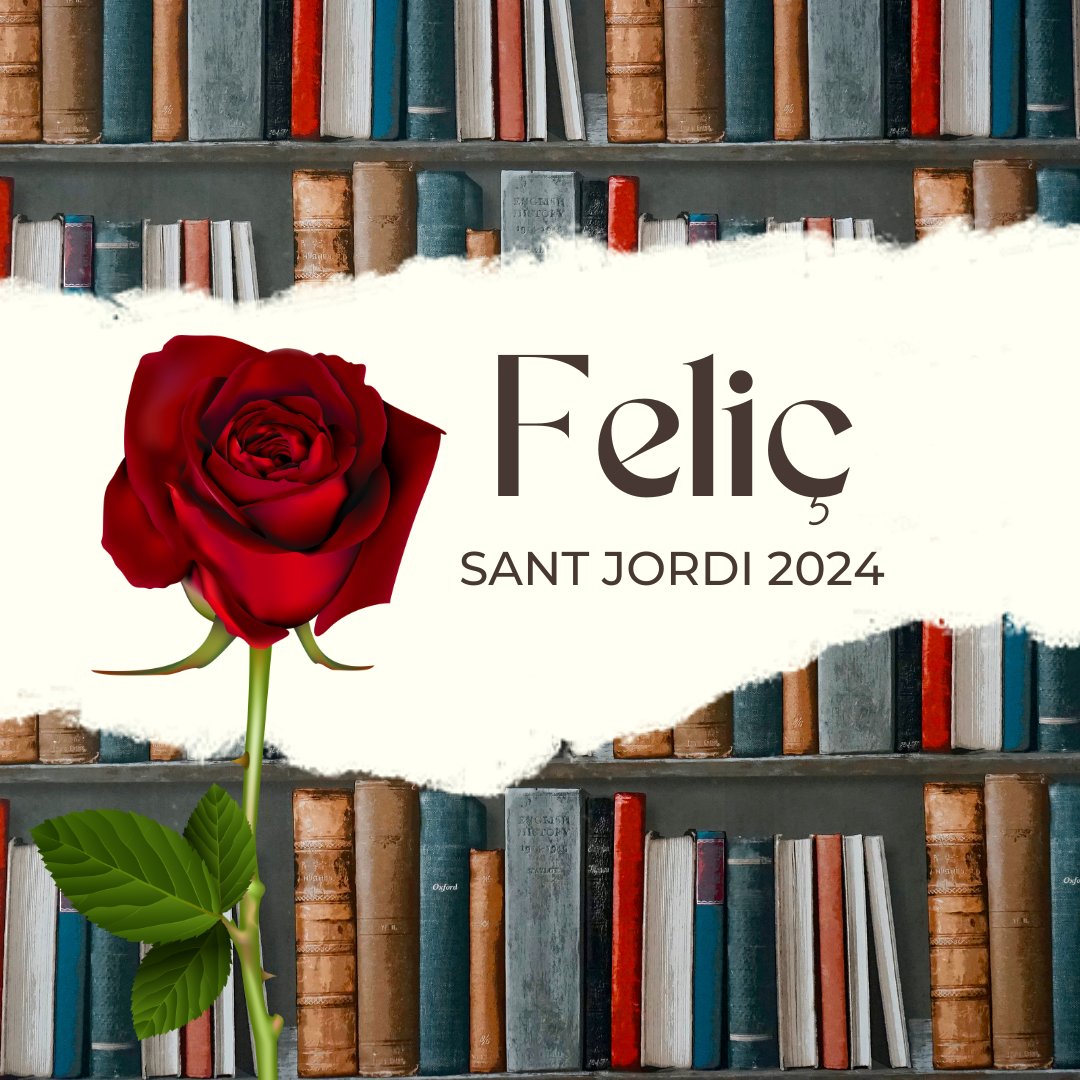 🌹 SANT JORDI ​📚​ Us desitgem una feliç Diada de Sant Jordi. i.mtr.cool/klqtbkxlia #palautgn #tarragona #santjordi