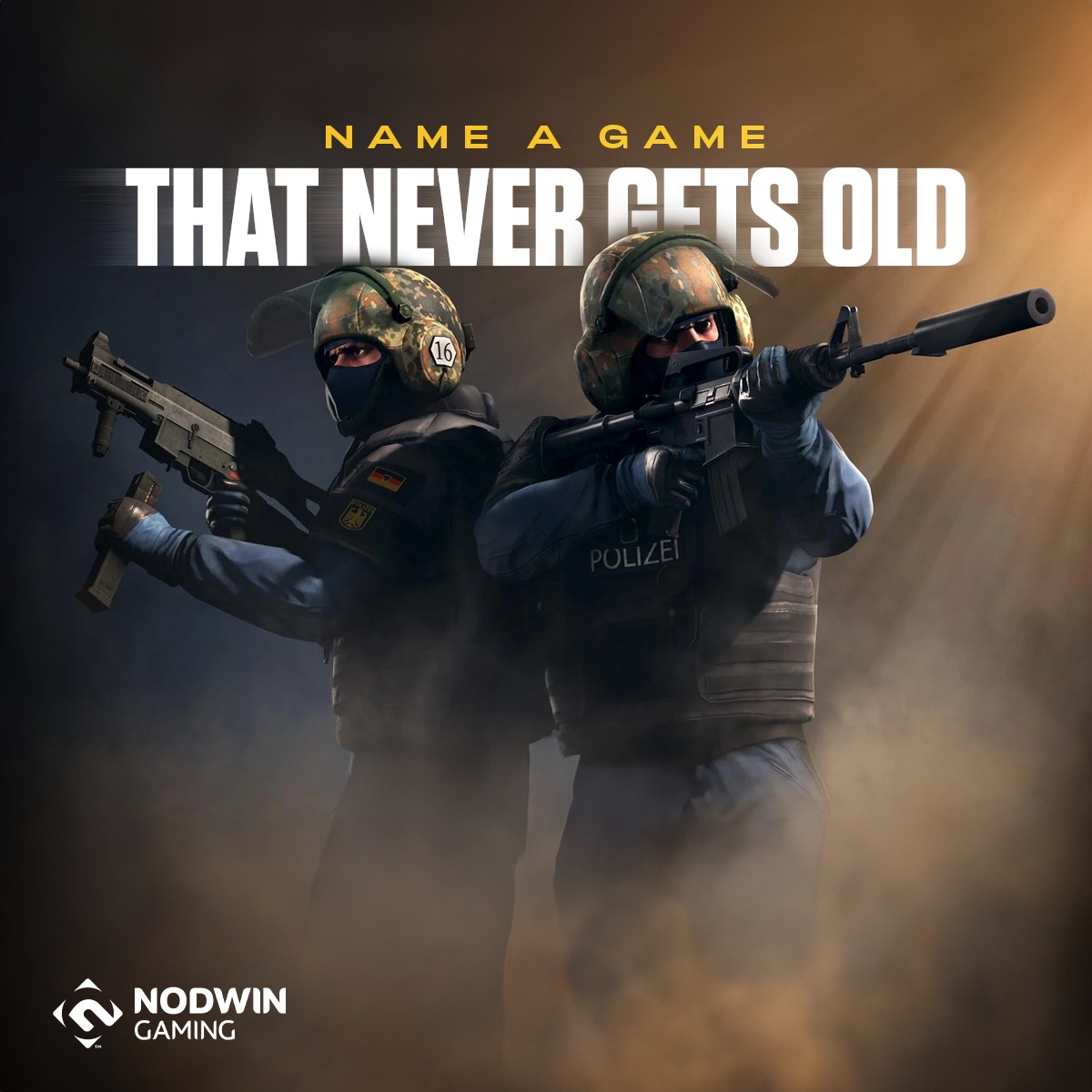 Drop your favourites in the comment 💥🎮
.
.
#nodwingaming #CSGO #gaming #esports #commentbelow #gamingcommunity #india #indiangaming #nostalgia #classicgames