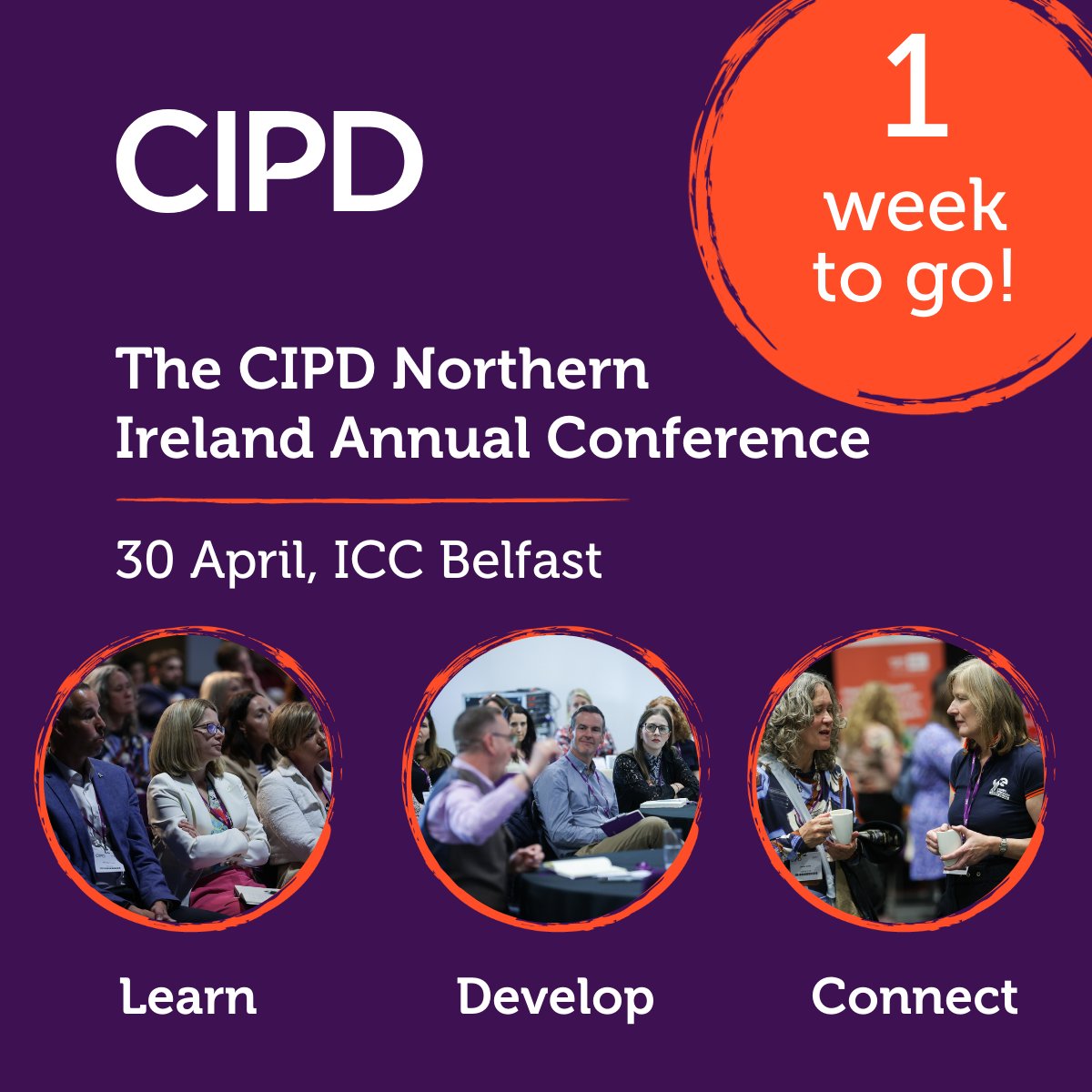 We can't wait to welcome 300+ people professionals to the ICC Belfast next Tuesday for our biggest-ever annual conference. Visit our website to view the programme and book your ticket: ow.ly/f8Ef50Rl7SF #CIPDNIConf24