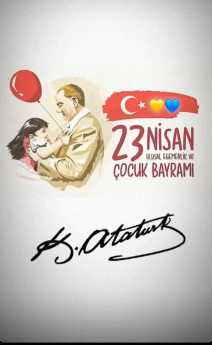 nurenyum's tweet photo. 23 Nisan Kutlu olsun..🇹🇷 💛💙 https://t.co/vXuW2TW04U