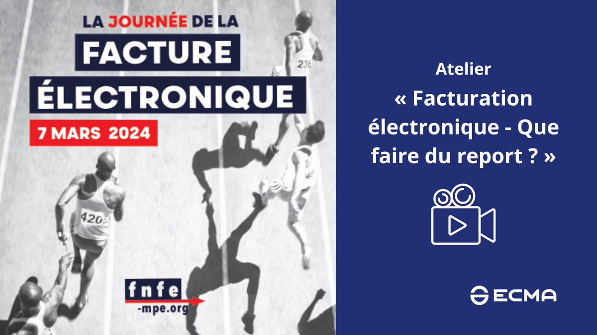 🎤 Vous avez manqué notre atelier lors de la #JournéeFactureElectronique ? 👉 Revivez notre atelier en vidéo : « Facturation électronique - Que faire du report ? », animé par Benjamin Royoux et Jessica Poussart : youtu.be/cMav69GxsFI?si… #ExpertsComptables #jefacture #PDP